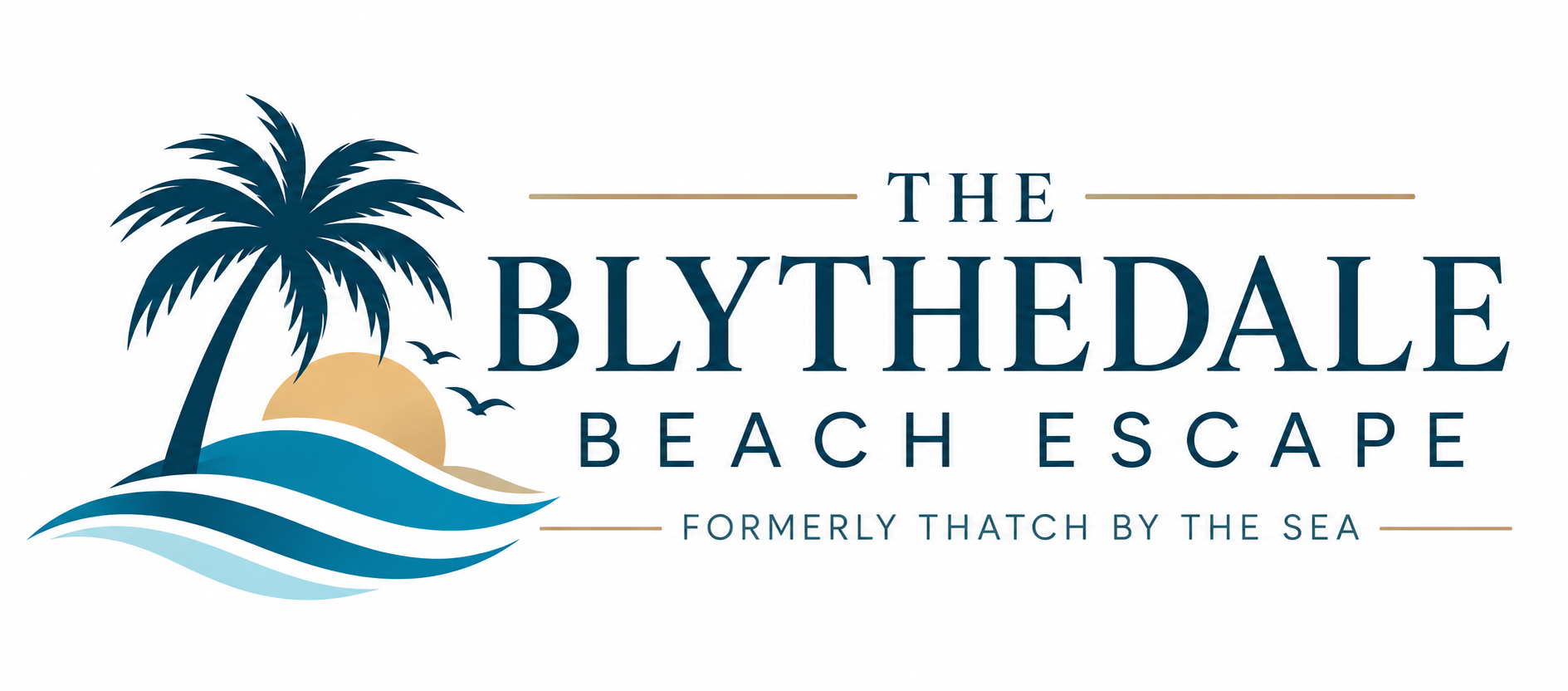 The Blythedale Beach Escape logo